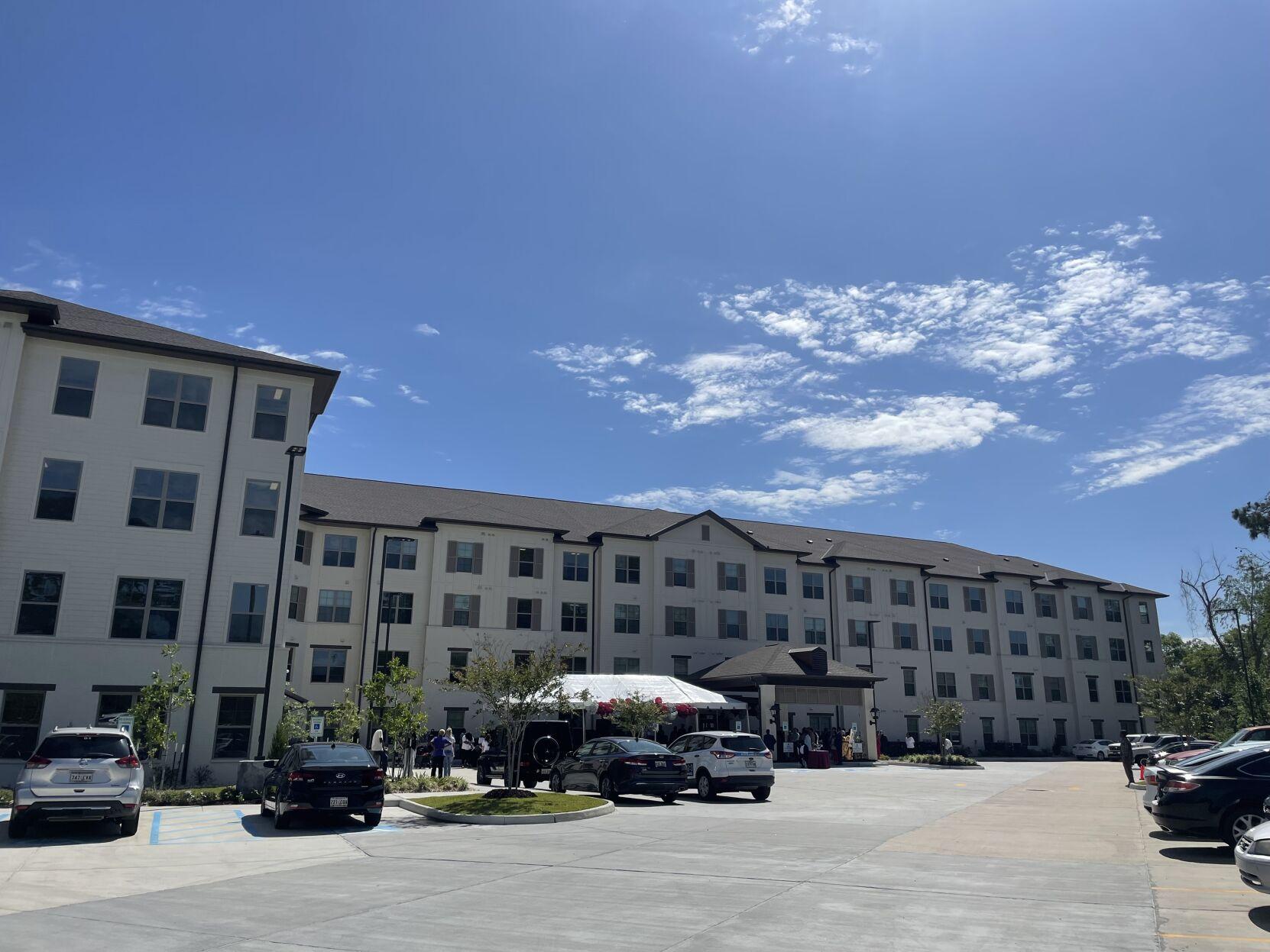 Ribbon cutting ceremony held for the new senior living development, Cypress at Gardere