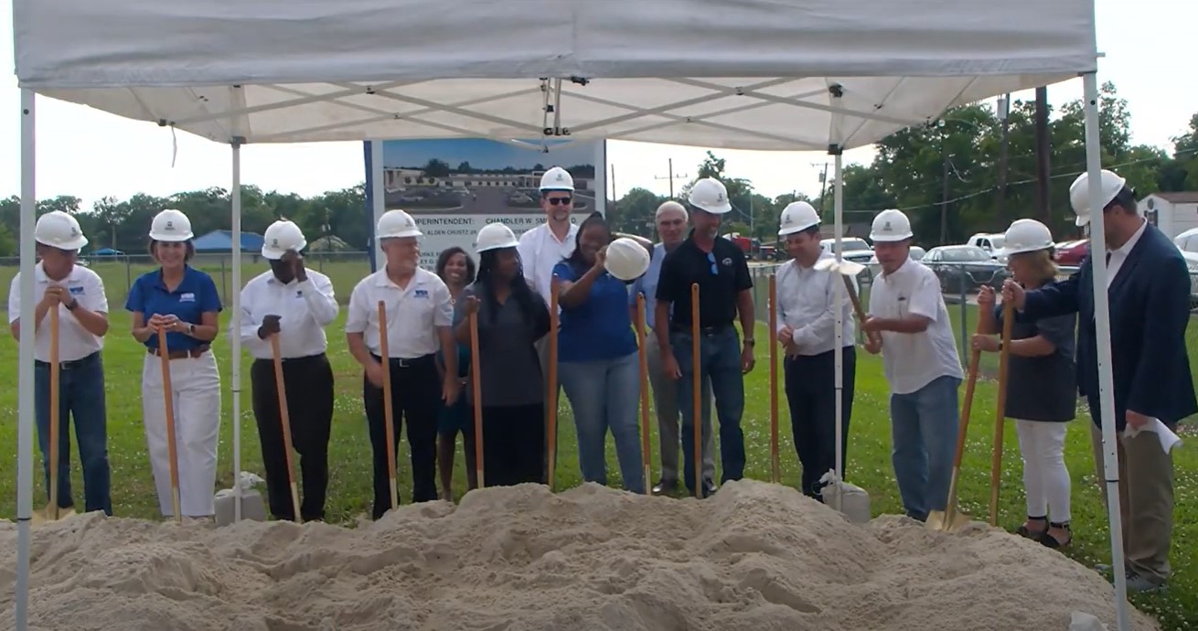 Groundbreaking Ceremony held at Cohn Elementary in Port Allen