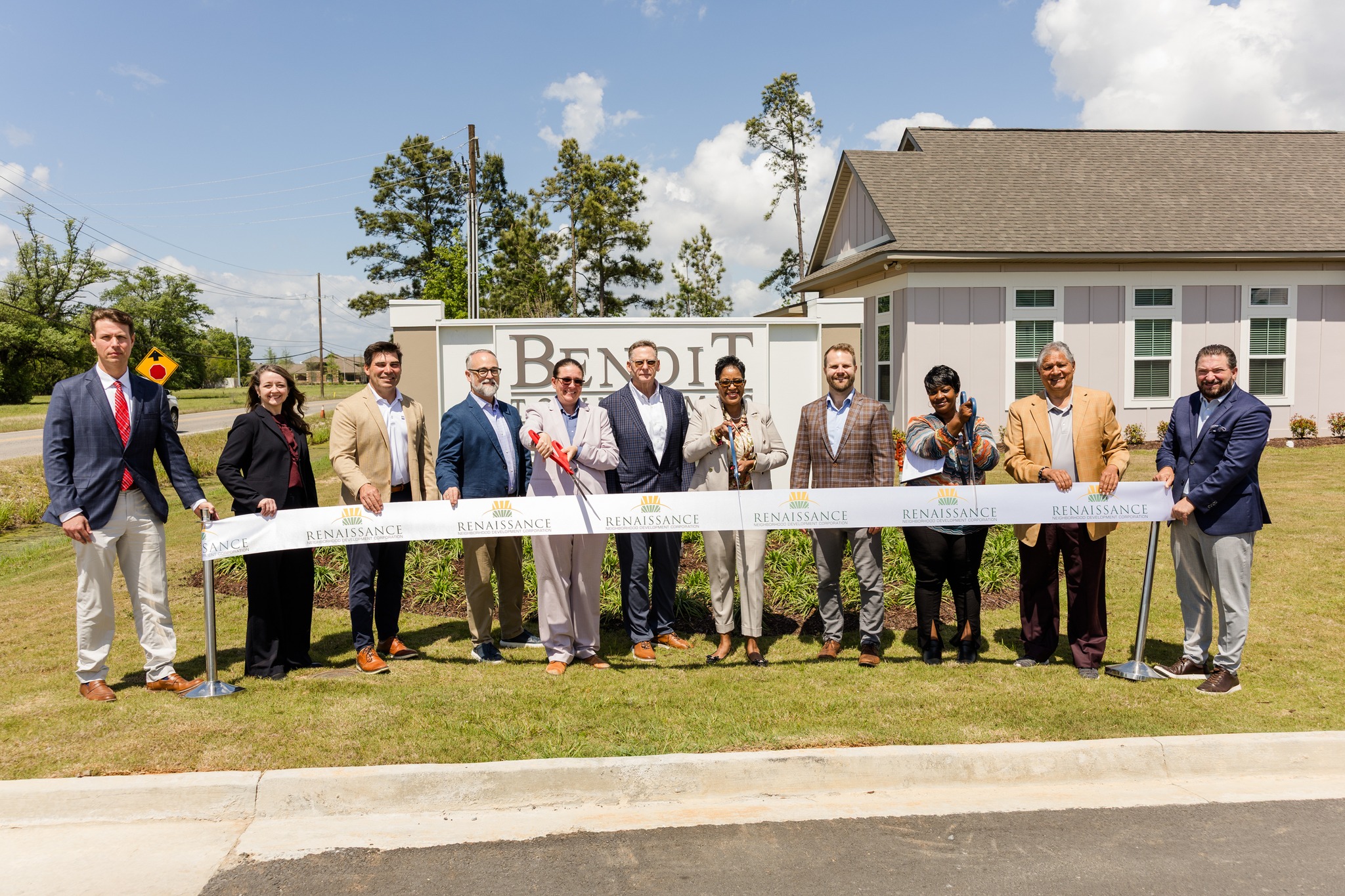 Benoit Townhomes Celebrated with Ribbon Cutting in Lake Charles